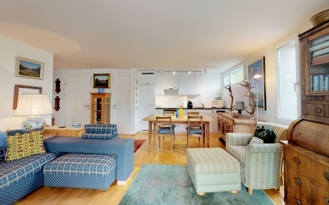 Traunter Via Apartment เซนต์โมริตส์ ภายนอก รูปภาพ